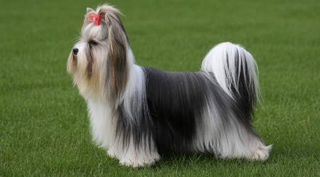 Biewer Terrier for sale by AMBRIDGEMANOR